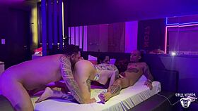 Met a Couple at the Club and Swapped Partners at Motel on Sheer and Red with Zara Snake and Kel Abate