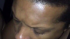 ebony guy hints at sucking interracial dick