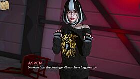 Curvy teen with huge tits takes monster cock in anime