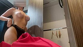 Spy Cam on My Hot Steamy Hermanastra!