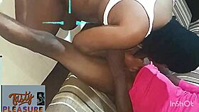 Girl, forget the pain and ride my black cock till I cum! 😩