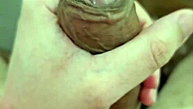 cute young brazilian neighbor jerks off and cums hard