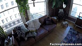 Fucking Glasses - Pov Fuck With Petite 18+ Cutie Karlie Brooks