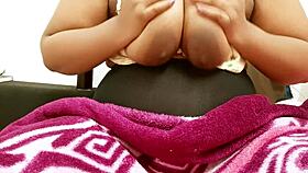 Japanese Sexy Milf Teases with Her Boobs in Hot Play