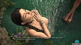 Look at these hotties kissing in the shower!