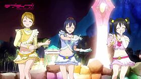 Live hentai music video with an otherworldly theme