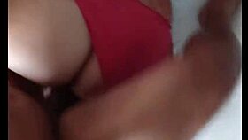 Big ass blonde brazilian whore bent over for doggystyle in hotel 😈