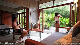 Hot Latina Learns About Monster Cock In Panties