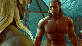 baldurs gate 3 naked playthrough halsin romance gay sex scene no mods