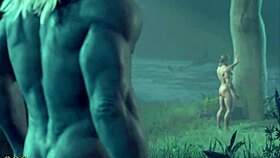 baldurs gate 3 naked playthrough halsin romance gay sex scene no mods