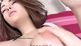 Dude Enjoys Close-Up Nipple Play in 3D Hentai Game