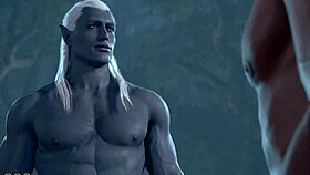 baldurs gate 3 naked playthrough halsin romance gay sex scene no mods