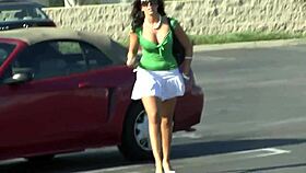 they offer the lady big tits a nice amount to fuck her