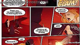 Last resort advanced robot sex dolls in blonde threesome with big cock