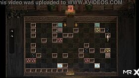 Retro walkthrough of puzzles 19-24 in the visual novel Treasure of Nadia
