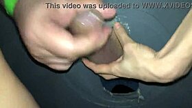 old couple dives into intense cuckold gloryhole action at swing house