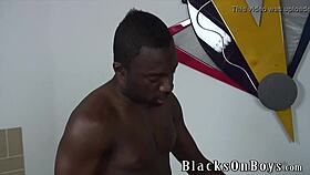 Joey Tries Gay Sex With A Black Guy