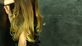 Adorable Eurobabe Receives Cumshot At Gloryhole