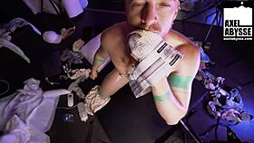 hey axel abysse, let me stretch that submissive gay ass wide open