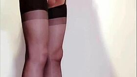 what's hotter than a shemale in corset masturbating like selena does?