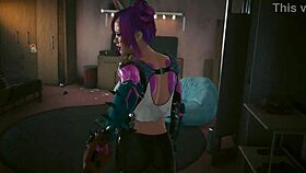 rita wheeler - laguna bend sex scene cyberpunk 2077 in-game ultra settings