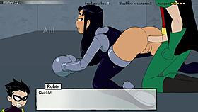 Wow, Came Inside Starfire And Jinx!