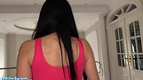 Public Agent Spanish Cleaner Damaris Gets Down Dirty and Fucked