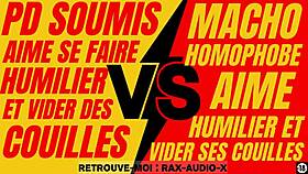 Powerful French hetero master dominates young submissive gay in intense humiliation