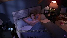 My big step-sister got needy at night in Santa County. I helped her cum in this 3D hentai!