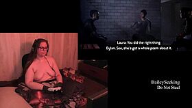 Naked players explore The Quarry in part 8