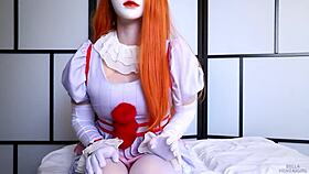 bella hentaigirl, 'pennywise face fucks me and creampies my tight pussy.'