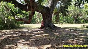 Smoking Hot Outdoor Scene with Masturbation and Doggystyle Action in the Sun