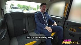 Lucky guy gets a hardcore ride from a horny cabbie