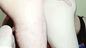 fingering clear pussy with big cock close up