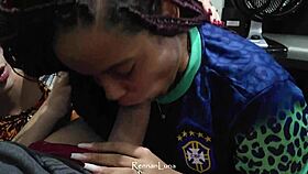 Rennan Luna Fucks Two Hot Teens During Brazil Game