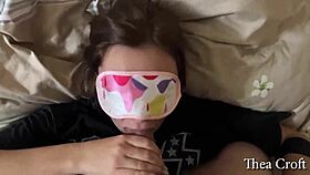 Young 18 year old deepthroat slut sucks big cock and gives creampie