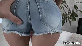 flawless half-naked petite 18+ chick gets nailed in stretched anus