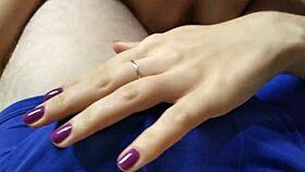 girlfriend gives sweet blowjob cum in mouth