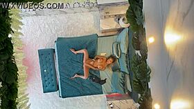 Monika Fox POSING NAKED With Pierced Nipples On Bed