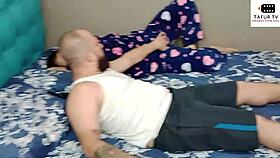 on a cold night, fucking my stepmother with blowjob and cum in mouth 😏