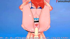 Grown gwen tennyson in bikini has sex on the beach for ben10 watch the full fpov on sheer fantasyking3