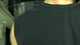 rachel pants with pleasure feeling cock inside