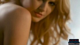 curvy blonde milf anna sophia berglund strips and poses sexily