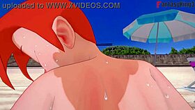 Grown gwen tennyson in bikini has sex on the beach for ben10 watch the full fpov on sheer fantasyking3