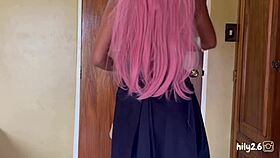 Routine day before college fuck