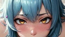 3D animated couple explores creative pussy masturbation with blowjob and creampie.