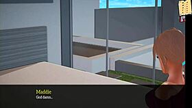 in my new family, the redhead feels deeply connected through intimate moments with big tits and ass.