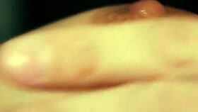 Close up nipple play turns into steamy teacher massage session