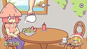 want shemale cum as sauce in this hentai game?