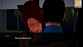 In My New Family, the Cartoon Characters Engage in Erotic Adventures